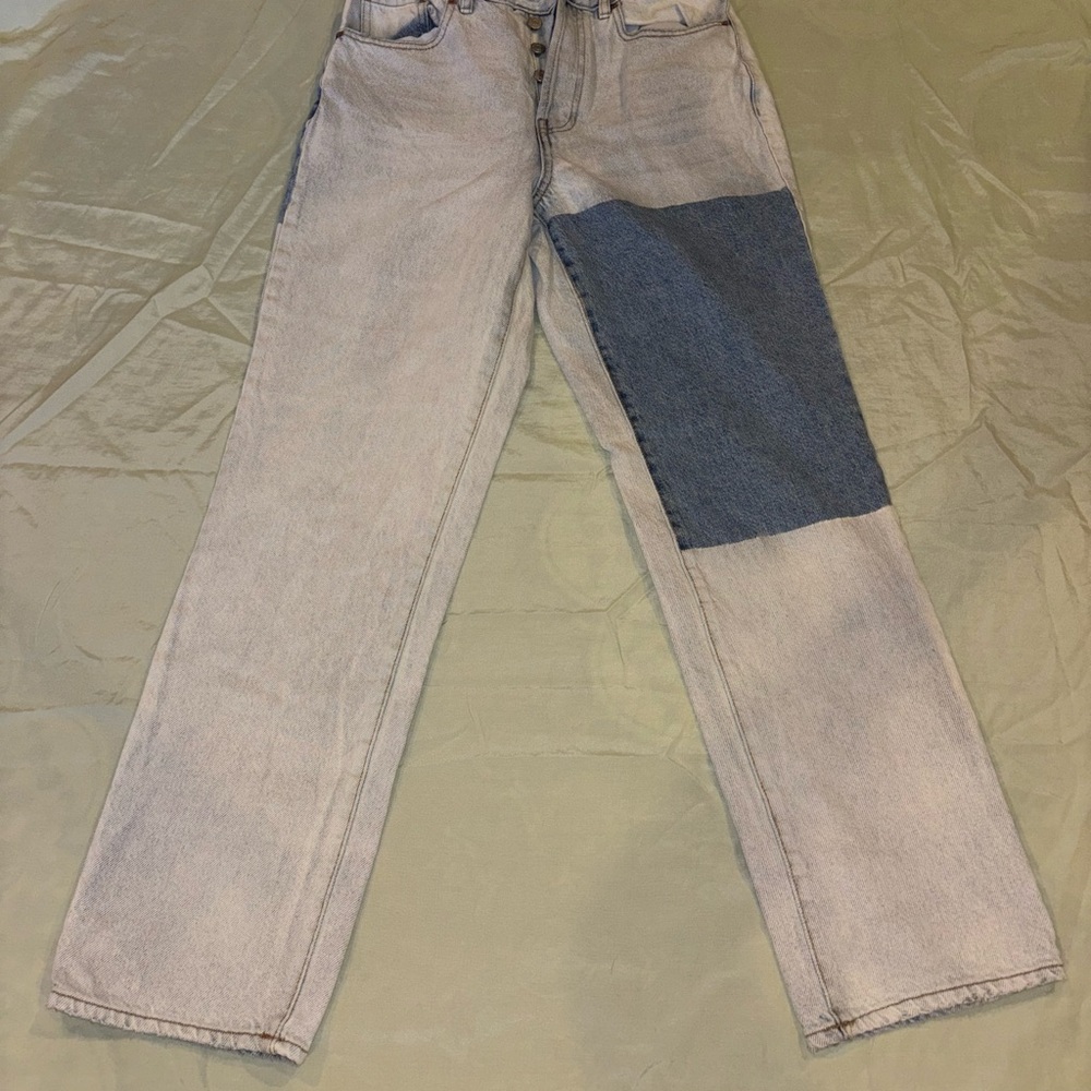 PacSun Two-Tone dad Jeans